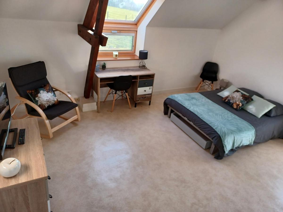 Joli Appartement Avec Vue Sur La Baie Avranches Exterior photo